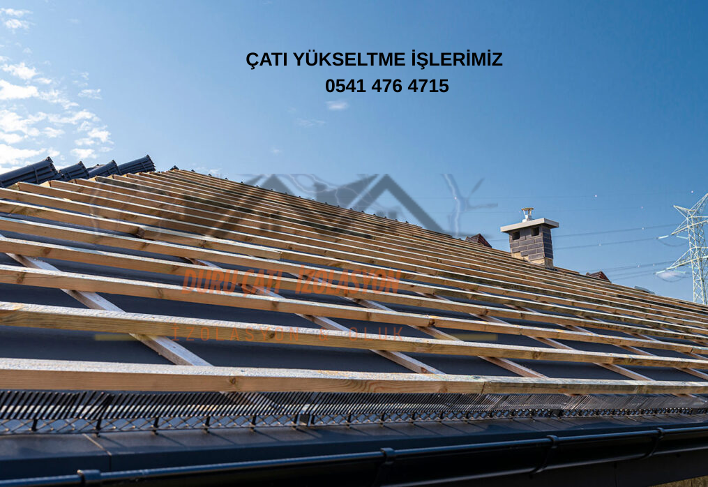 Çatı Yükseltme İşlerimiz