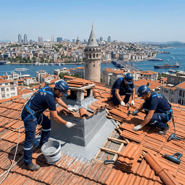 İstanbul Anadolu Yakası Avrupa Yakası Çatı Tamir Hizmetimiz