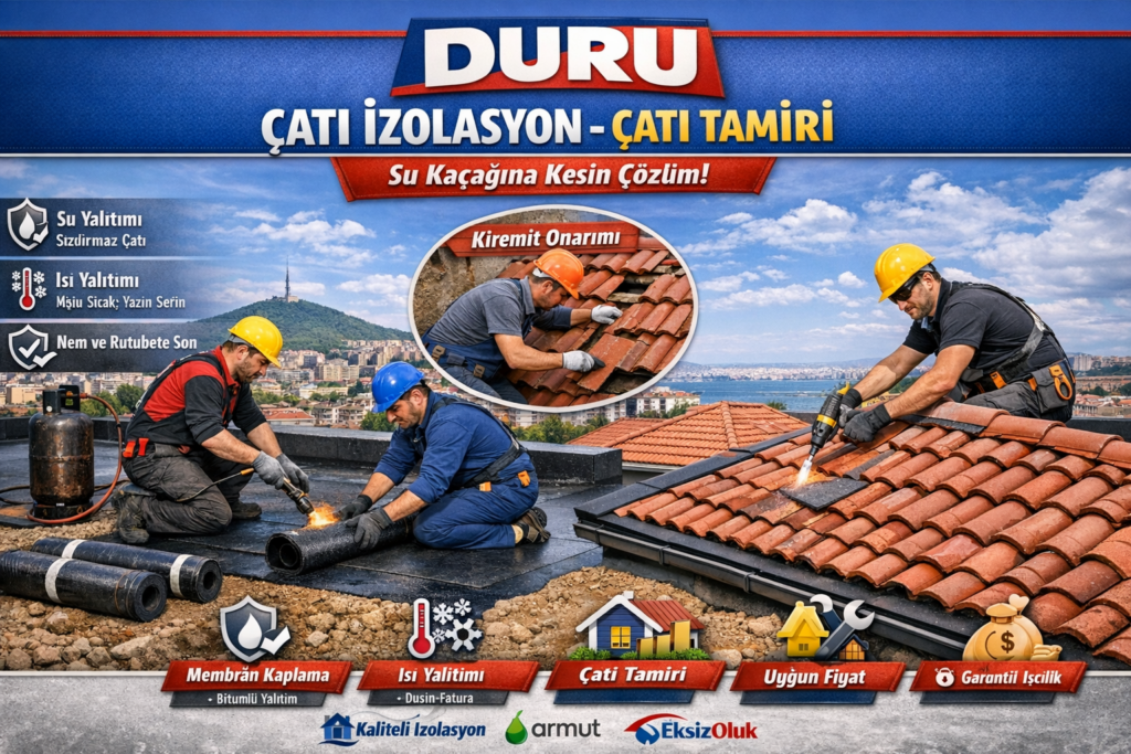 Kadıköy Çatı Tamir Ustası