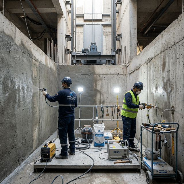 Kartal Asansör Su Yalıtımı