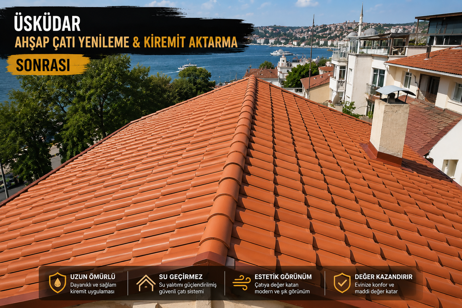 Sıfır Çatı Aktarma Sonrası